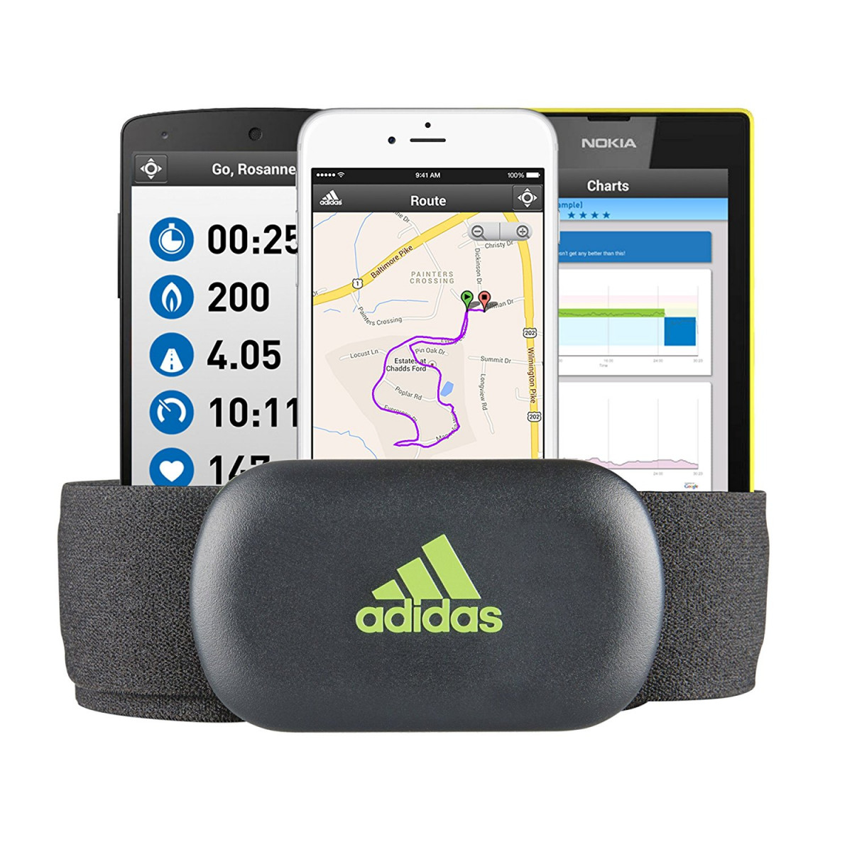 adidas miCoach Heart Rate Monitor - Electronics - Headphones