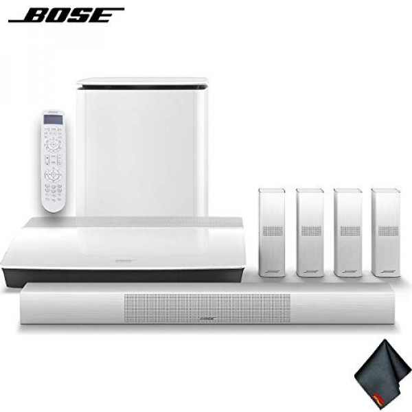 Brouwerij winkel overloop Bose Lifestyle 650 Home Theater System with OmniJewel Speakers (White)