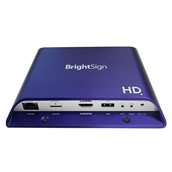 BrightSign HD1024 Full HD Expanded I/O HTML5 Commerical Display Media Player