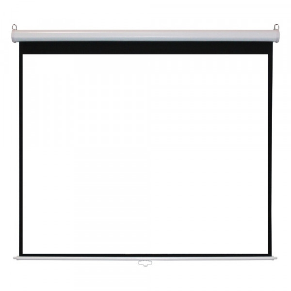 Audio Solution's Manual Projector Screen - 92 inch Diagonal Screen (MS92IN)