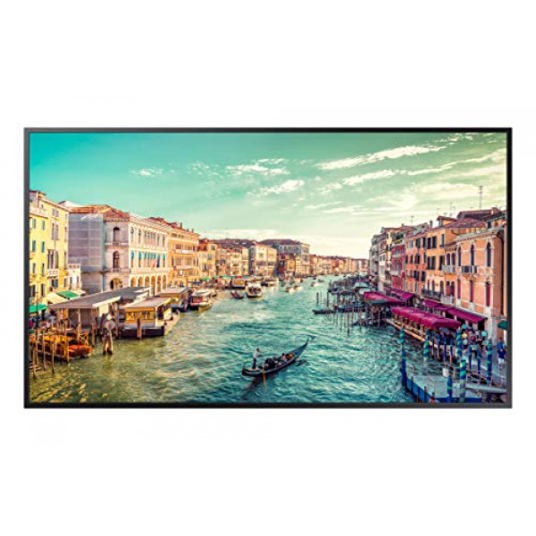 Samsung QM75R 75 inch 4K UHD 3840x2160 24/7 Commercial Signage LED Display for Business, HDMI, Wi-Fi, and 3-Year Warranty, 500 nit (LH75QMREBGCXZA)