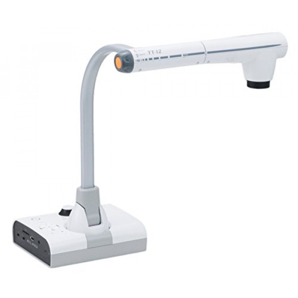 Elmo 1349 Model TT-12iD Interactive Document Camera, Powerful 96x Zoom and 3.4-Megapixel CMOS Image Sensor, Smooth Moving Images at 30 fps, Built-in Switcher, HDMI Input