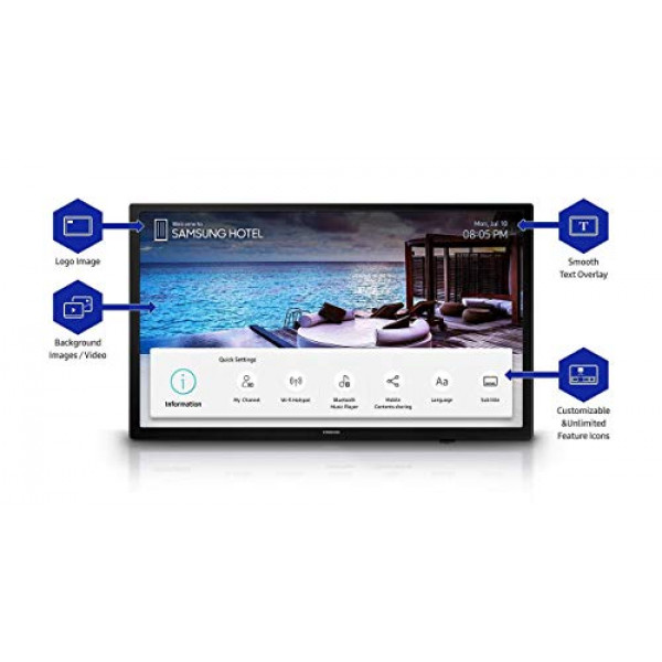 Samsung 693 HG32NF693GF 32" 1080p LED-LCD TV - HG32NF693GFXZA 1920 x 1080 - Dolby Digital Plus - 10 W RMS - LED Backlight - Smart TV - 3 x HDMI - USB - Ethernet - Wireless LAN - DLN