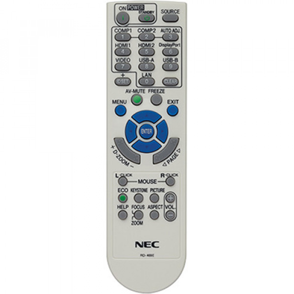 NEC RMT-PJ36 Replacement Remote Control for NP Series Projectors 