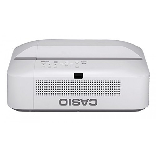 Casio XJ-UT311WN - WXGA 720p DLP Projector with Speaker - 3100 lumens - Wi-Fi - Gray/White