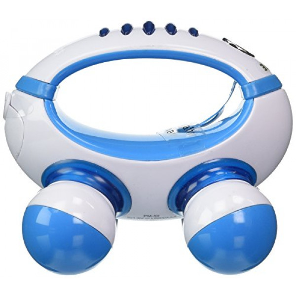 Homedics PM-50-9CTM  Hand Held Mini Massager with Hand Grip (Color May Vary)