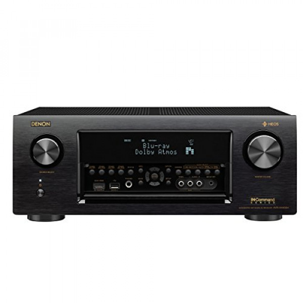 Denon AVRX4400H 9.2 Channel Full 4K Ultra HD Network AV Receiver with HEOS black