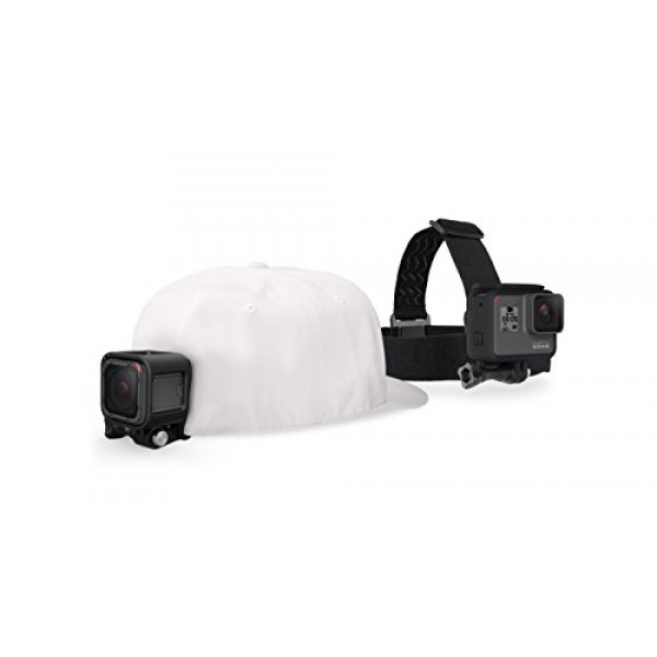 GoPro Head Strap + QuickClip (GoPro Official Mount)