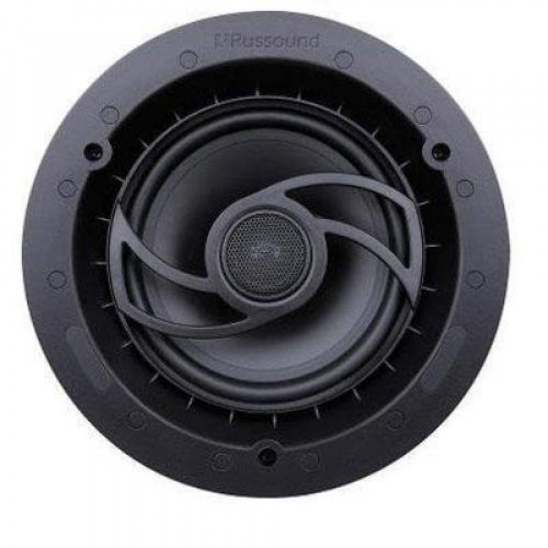 Russound RSF-620 2-Way In-Ceiling/In-Wall High Resolution Speaker with 6.5-Inch Woofer and Edgeless Grille (Black)