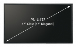 Sharp PN-U473 47" Class Professional LED Backlit LCD Monitor