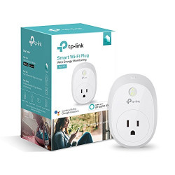 TP-Link HS-110 Smart Wi-Fi Plug w/Energy Monitoring - Control your Devices from Anywhere, No Hub Required, Works with Alexa and Google Assistant