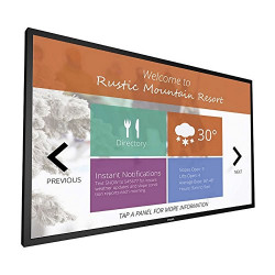 PHILIPS Envision Signage Solutions 43BDL4051T - 43" Class (42.5" viewable) LED Display - Digital Signage - with Touch-Screen - 1080p (