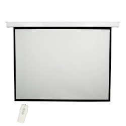 Audio Solution's High Contrast Electric Projector Screen - 92 inch Diagonal Screen