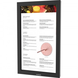 SunBriteTV 32-Inch Pro Outdoor Digital Signage - Full Sun and Active Areas - Touch Screen (Portrait) - DS-3211MTP-BL