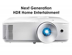 Optoma HD28HDR 1080p Home Theater Projector for Gaming and Movies | Support for 4K Input | HDR Compatible | 120Hz refresh rate | Enhanced Gaming Mode, 8.4ms Response Time | High-Bright 4000 lumens