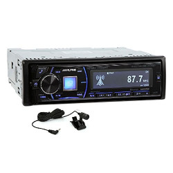 Alpine CDE-HD149BT Single-Din Bluetooth Car Stereo with HD Radio