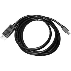 NEC PA-MDP-CABL 6.6' Mini DisplayPort Male to DisplayPort Male Cable (Black)