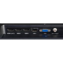 NEC E657Q 65" 4K UHD Display with Integrated ATSC/NTSC Tuner