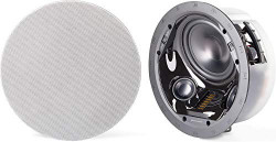 Martin Logan Vanquish Aimable Round In-Ceiling Speaker (Single, White)