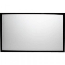 Audio Solution's High Contrast Fixed Frame Projector Screen - 120 inch Diagonal Screen