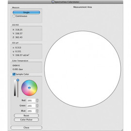 NEC SVIISOFT SpectraView II Display Calibration Software 