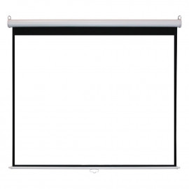 Audio Solution's Manual Projector Screen - 92 inch Diagonal Screen (MS92IN)
