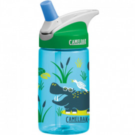 CamelBak Eddy Kids Water Bottle, Hip Hippos, .4 L (1274403040)