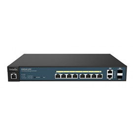 EnGenius 8 Gigabit 802.3at/af PoE+ Port Full Power Layer 2 Managed Switch, 2 SFP & 2 Uplink Ports, 130W PoE Budget with Centralized Network Management [managed up to 50 EnGenius APs] (EWS5912FP)