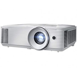 Optoma EH412ST Short Throw 1080P HDR DLP Professional Projector | Super Bright 4500 Lumens | Business Presentations, Classrooms, and Meeting Rooms | 15000 Hour Lamp Life | 4K HDR Input | Speaker Built