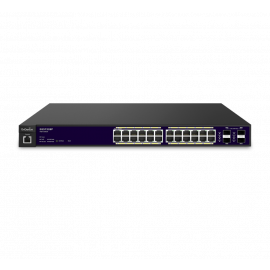 Engenius - Switch - 24 Ports - Managed - Desktop, Rack-Mountable (EGS7228P)