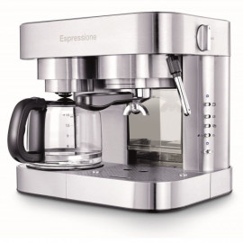 Espressione EM-1040 Stainless Steel Machine Espresso and Coffee Maker 1.5 L