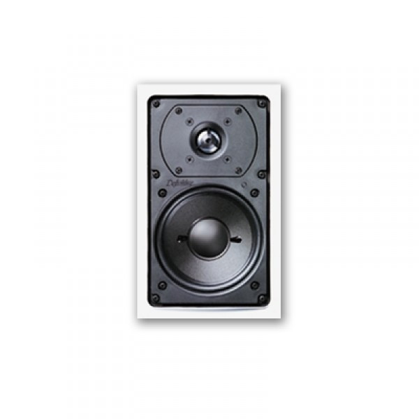 Definitive Technology Uiw55 Rectangular In Wall Speakers Pair White