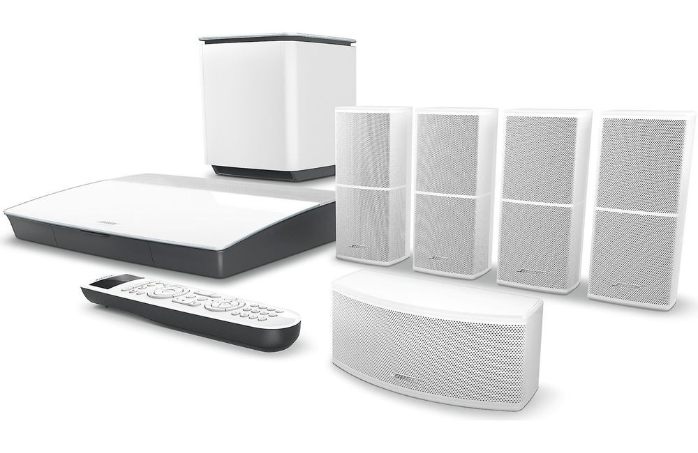 dør solsikke nøgle Bose Lifestyle 600 Home Entertainment System, works with Alexa, White