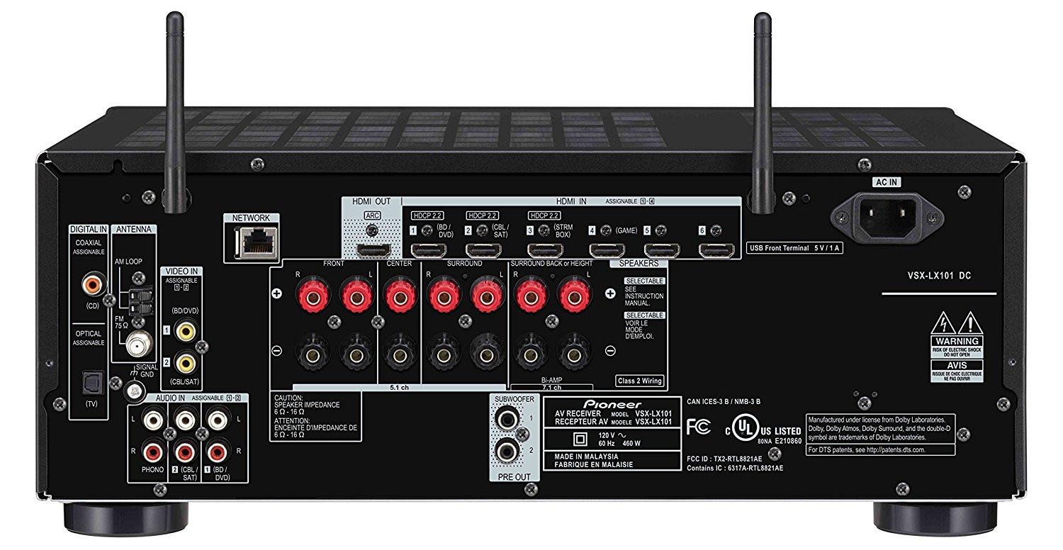 Pioneer VSXLX101 7.2 Channel Networked AV Receiver ... Find here pioneer home theater system dealers, retailers, stores & distributors.