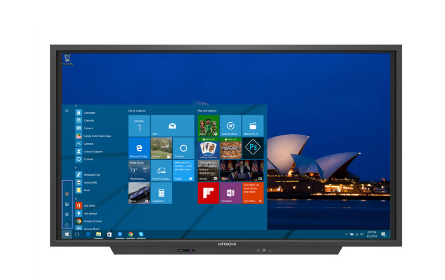 Hitachi Hilu75202 Uhd Interactive Flat Panel Display