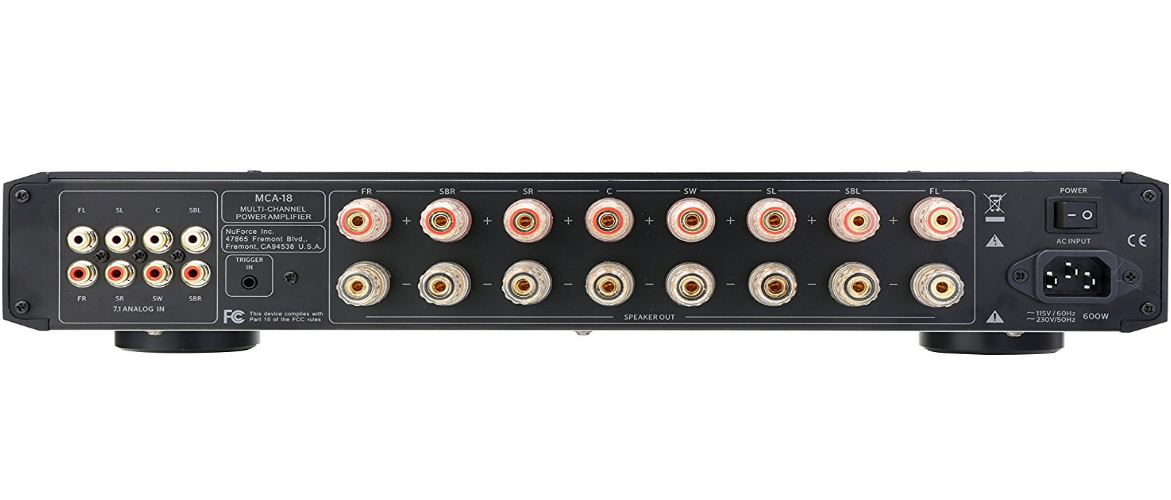 NuForce MCA-18 High-End multi-channel amplifier