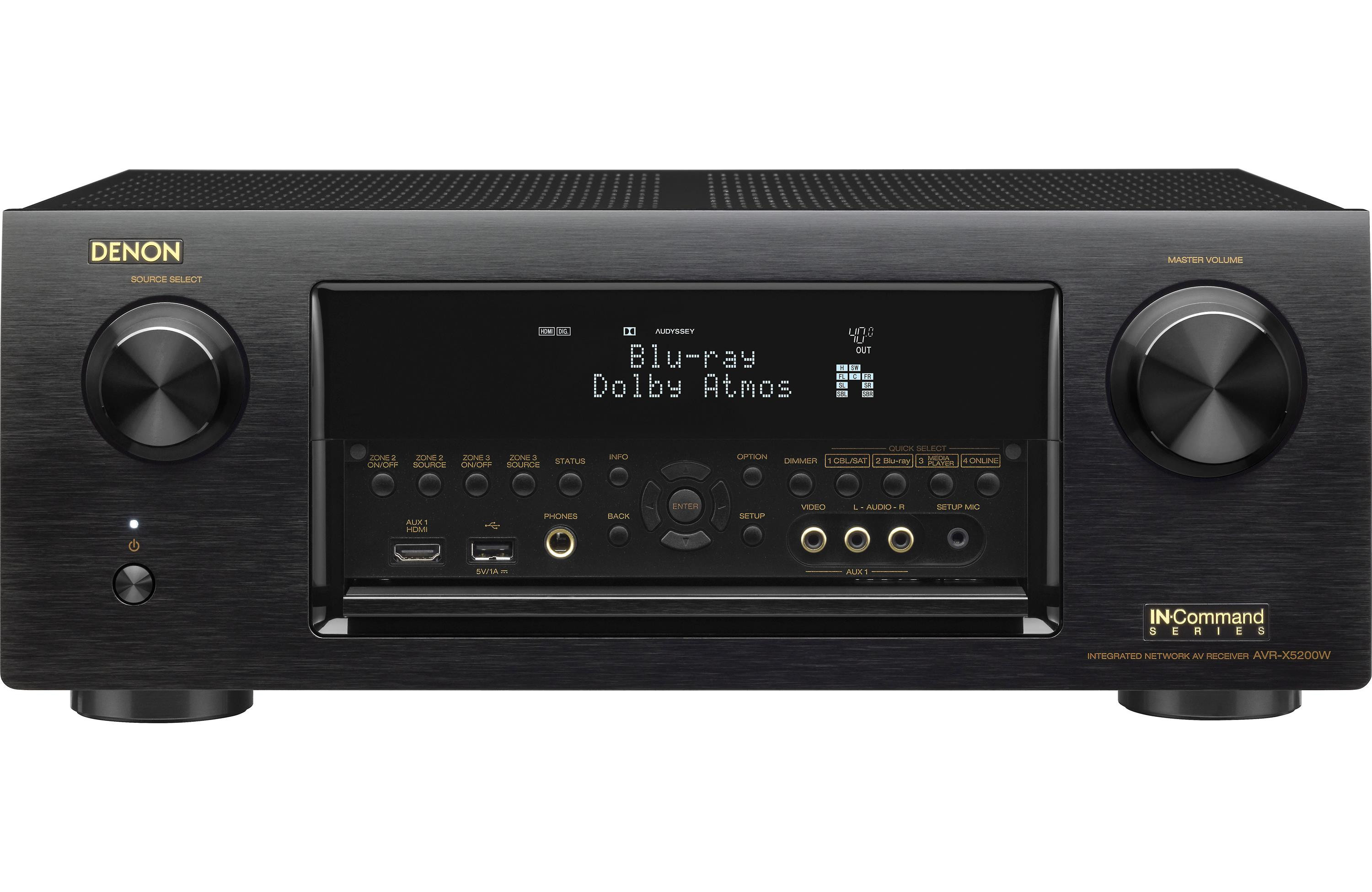 Denon AVRX5200W 9.2channel home theater receiver with Wi