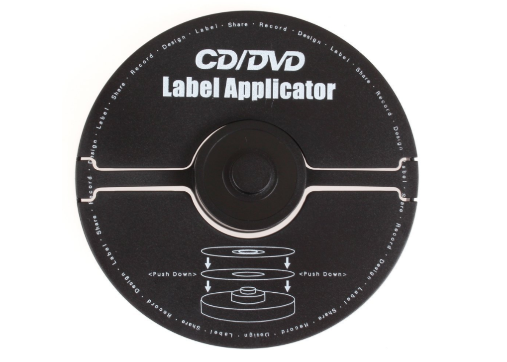 Merax EZ LABEL: CD / DVD Label Applicator (40mm Hole, CD ...